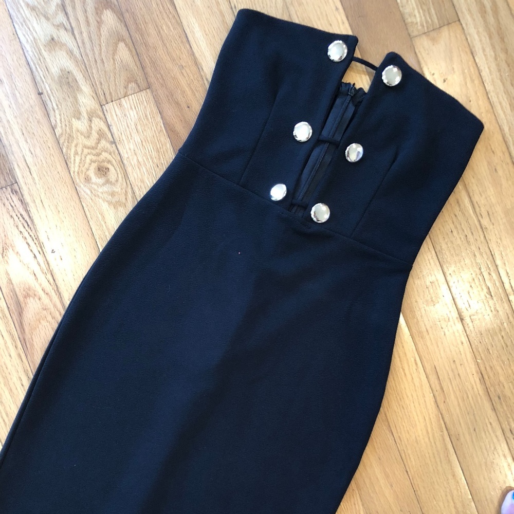 Missguided Dress w/ Buttons